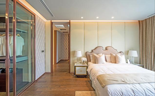 Elegancka sypialnia w nowoczesnym stylu